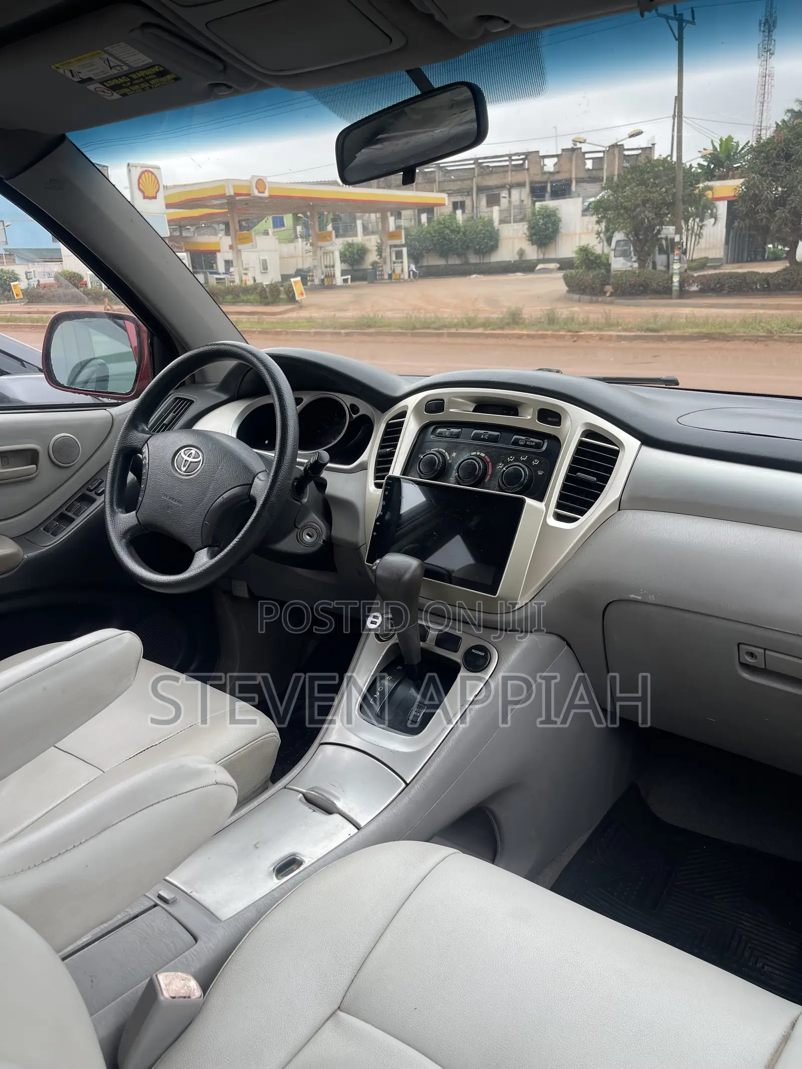 Toyota Highlander 4x4 2007 Red