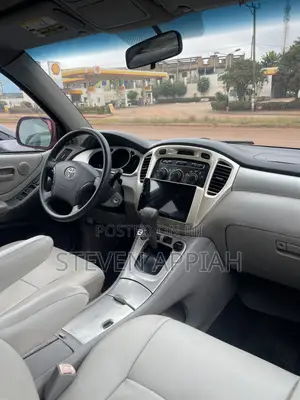 Toyota Highlander 4x4 2007 Red