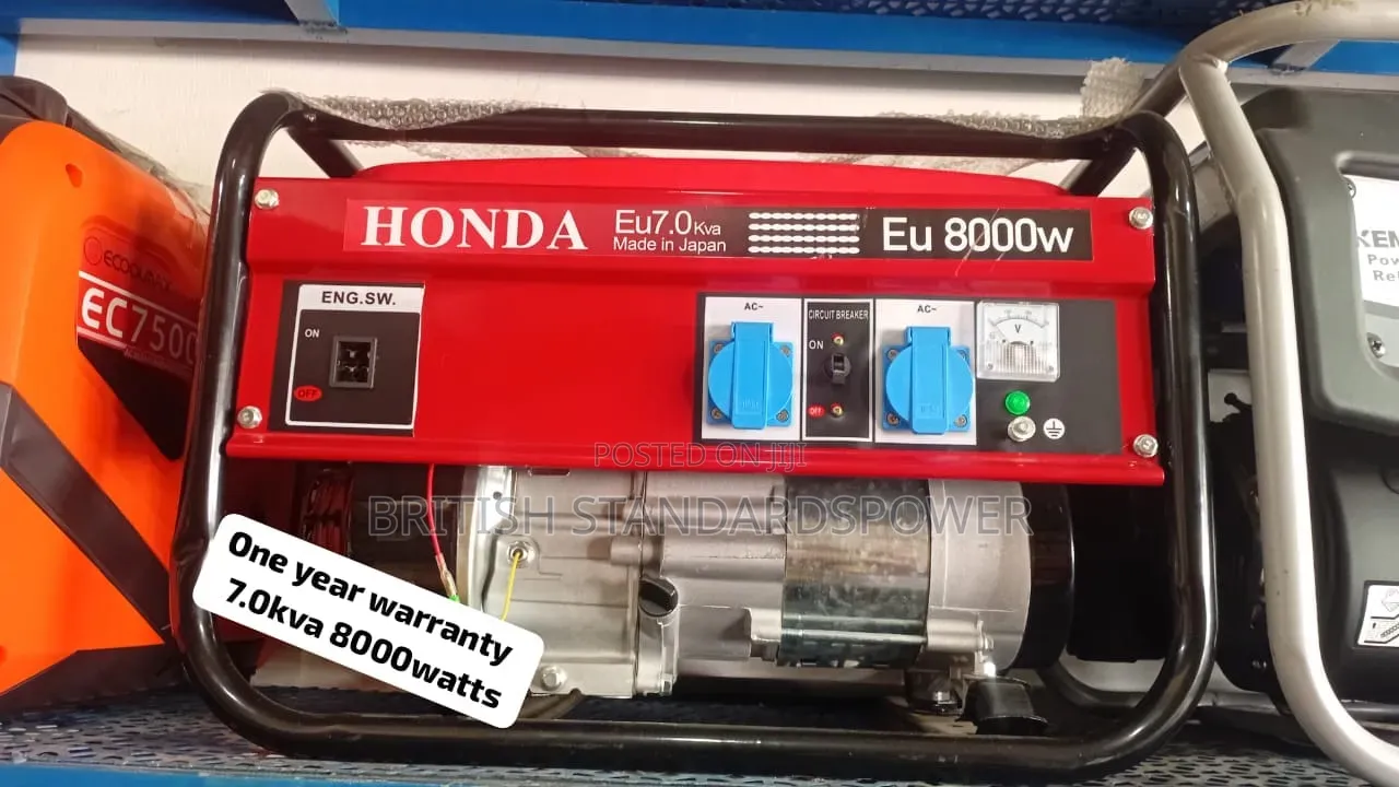 Honda 7KVA Heavy Duty Petrol Generator