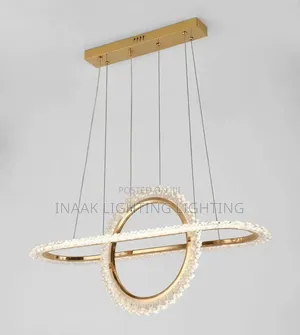 2 Ring Luxury Crystal Chandelier