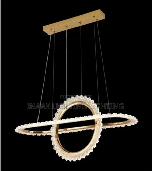 2 Ring Luxury Crystal Chandelier