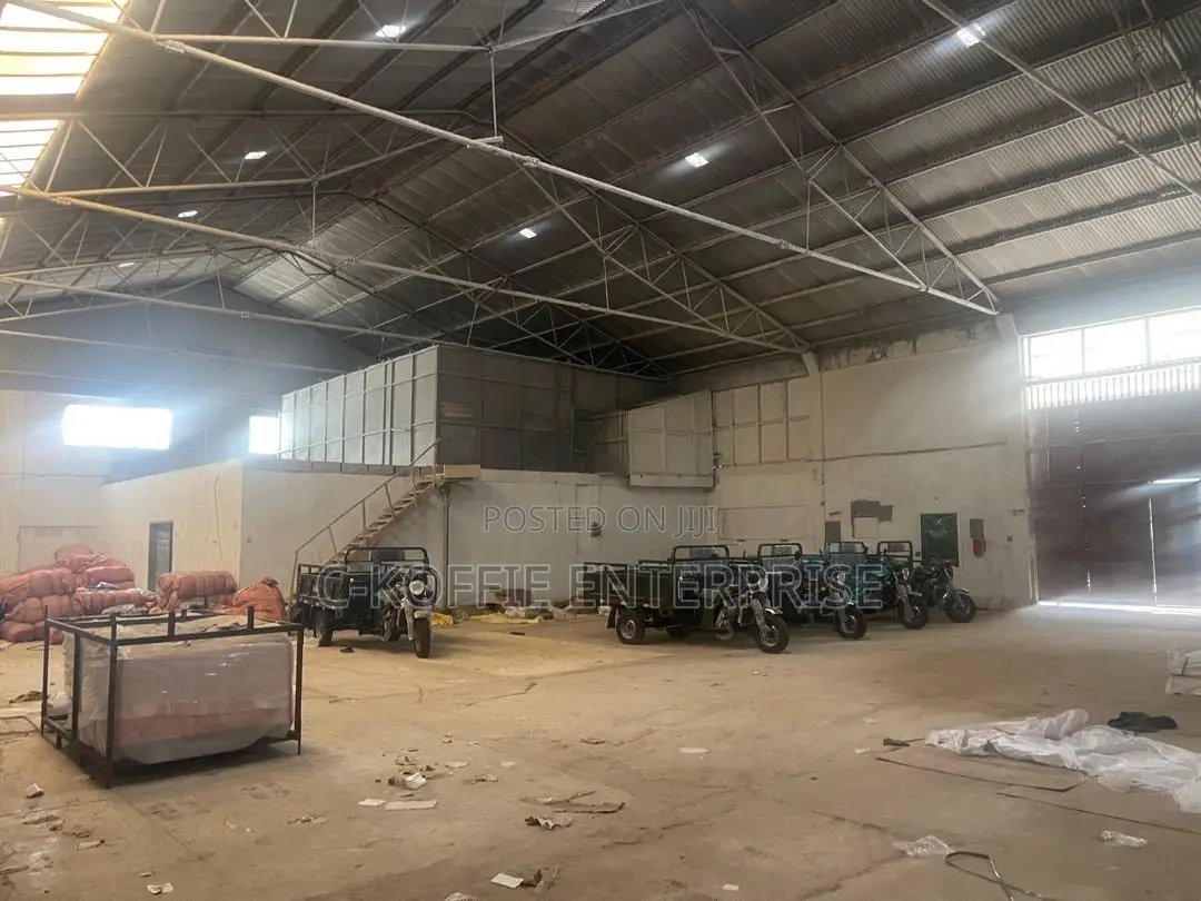 750 SQM Warehouse + 3bedrooms HRS at North Kaneshie Industrial Area