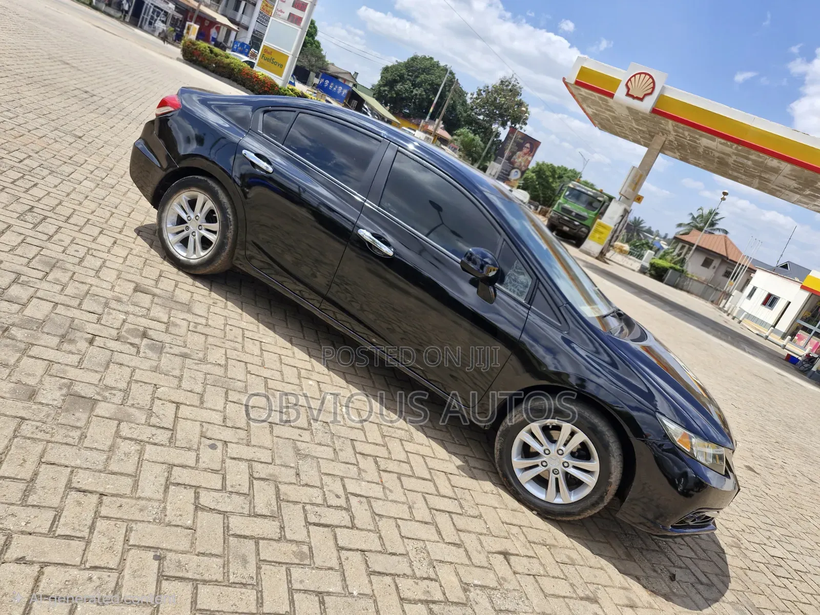 Honda Civic EX 4dr Sedan (1.8L 4cyl CVT) 2015 Black