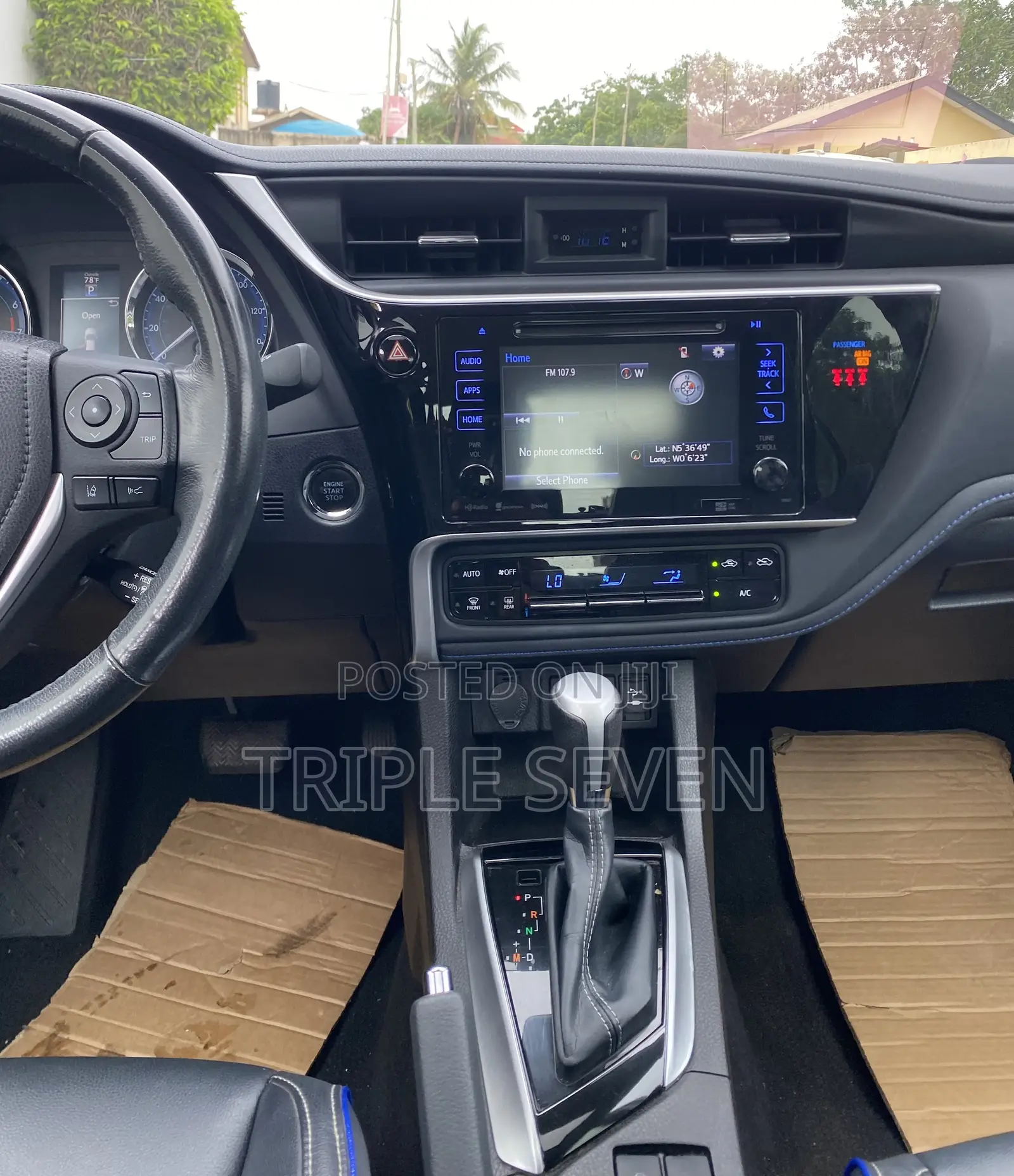 Toyota Corolla XSE (1.8L 4cyl 2A) 2019 Black