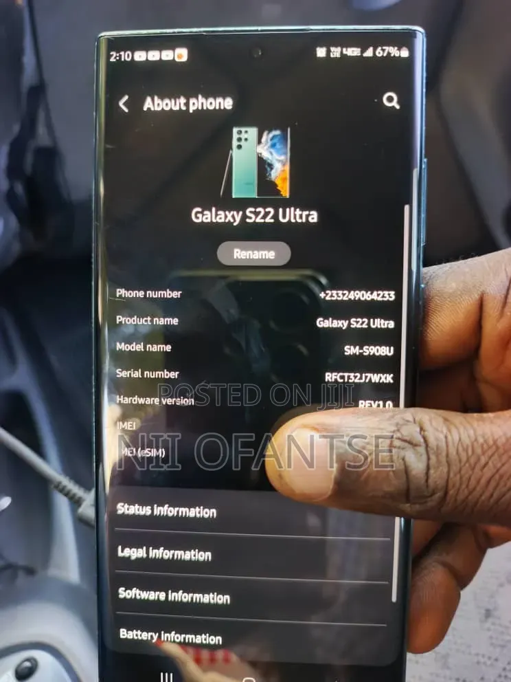 Samsung Galaxy S22 Ultra 256 GB Green