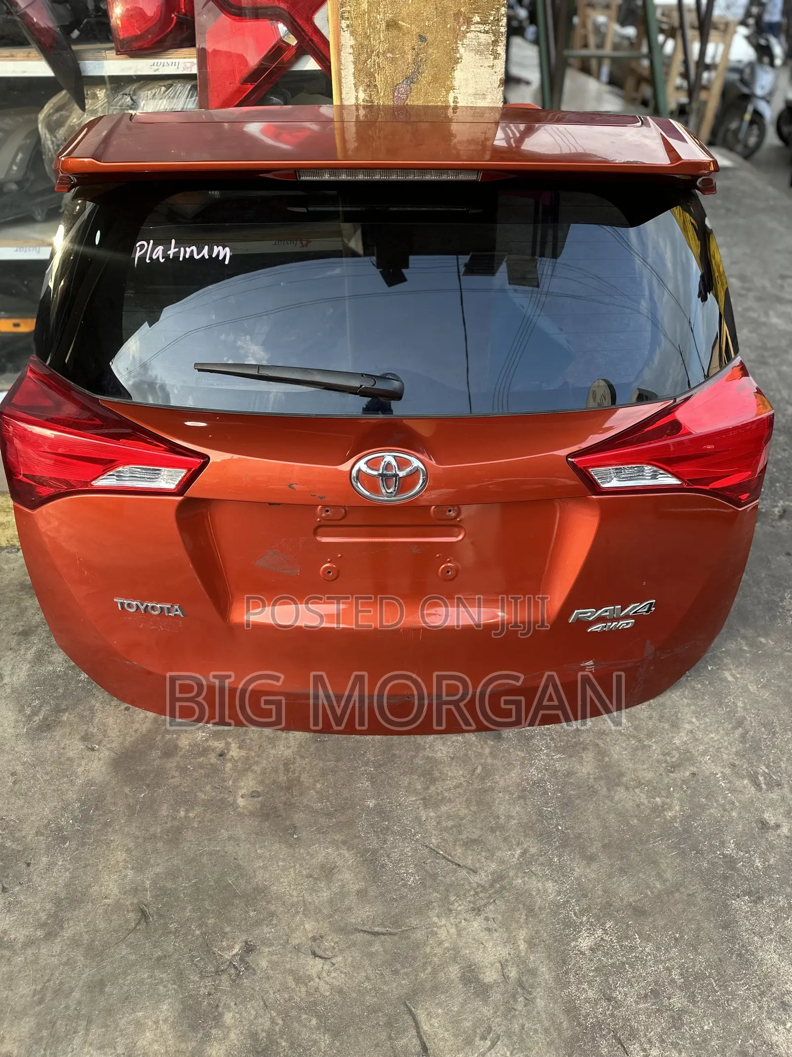 Toyota RAV4 2016 2017 2018 Tailgate/Boot Hood Complete