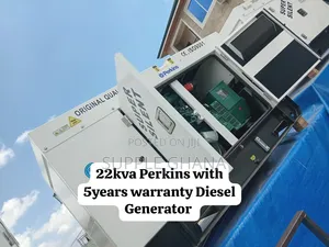 Perkins Silent Genset – Powerful Backup Power for Shops, Offices Homes
