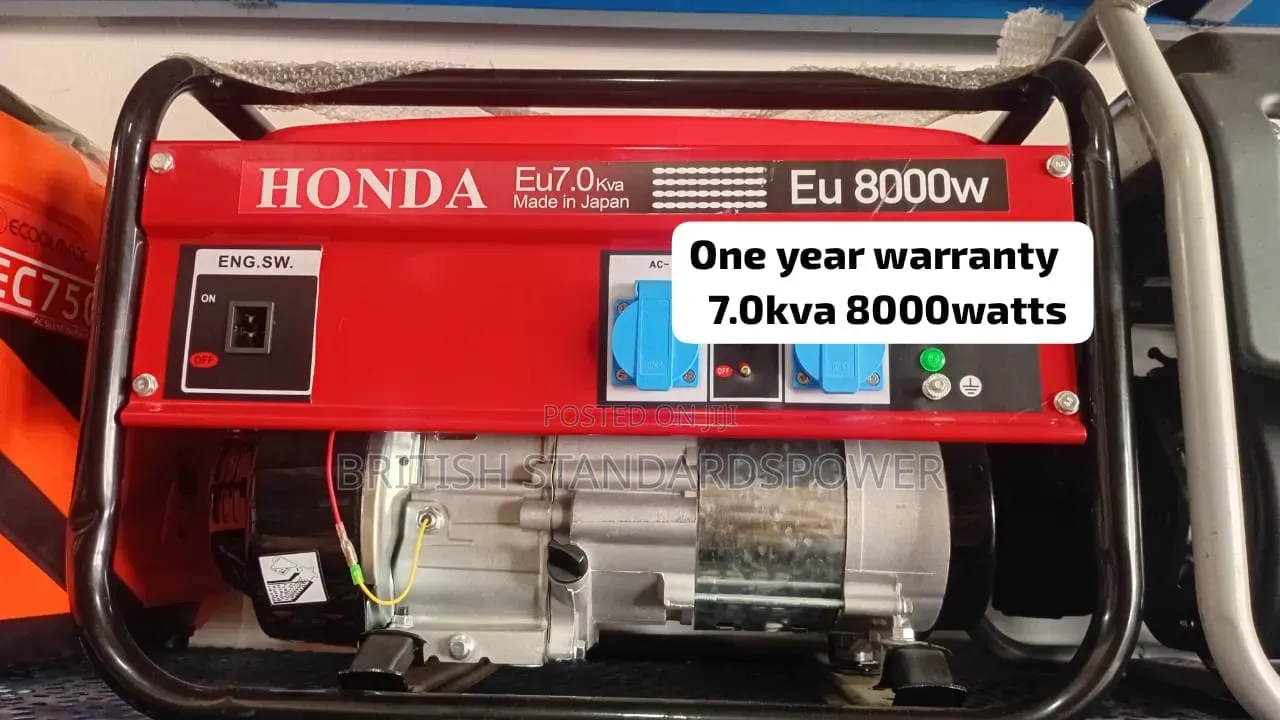 Honda Petrol Generator 7KVA – Quality Power