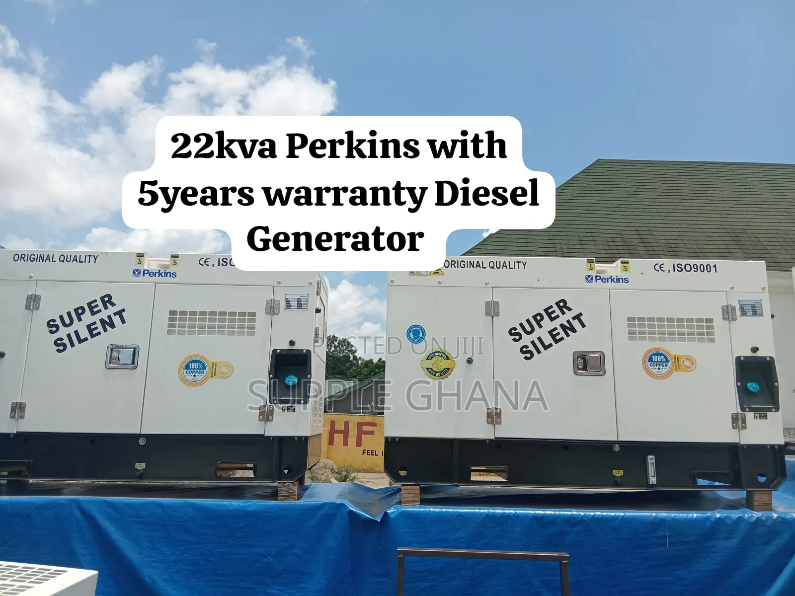 Premium Perkins Diesel Generator – Super Silent UK Design
