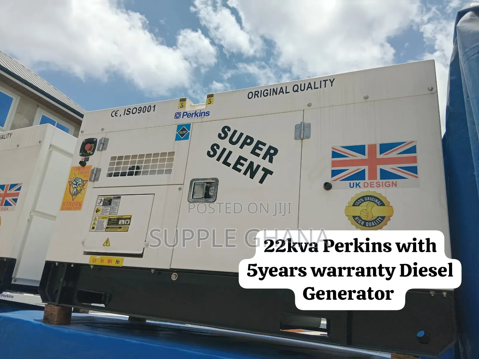 Premium Perkins Diesel Generator – Super Silent UK Design