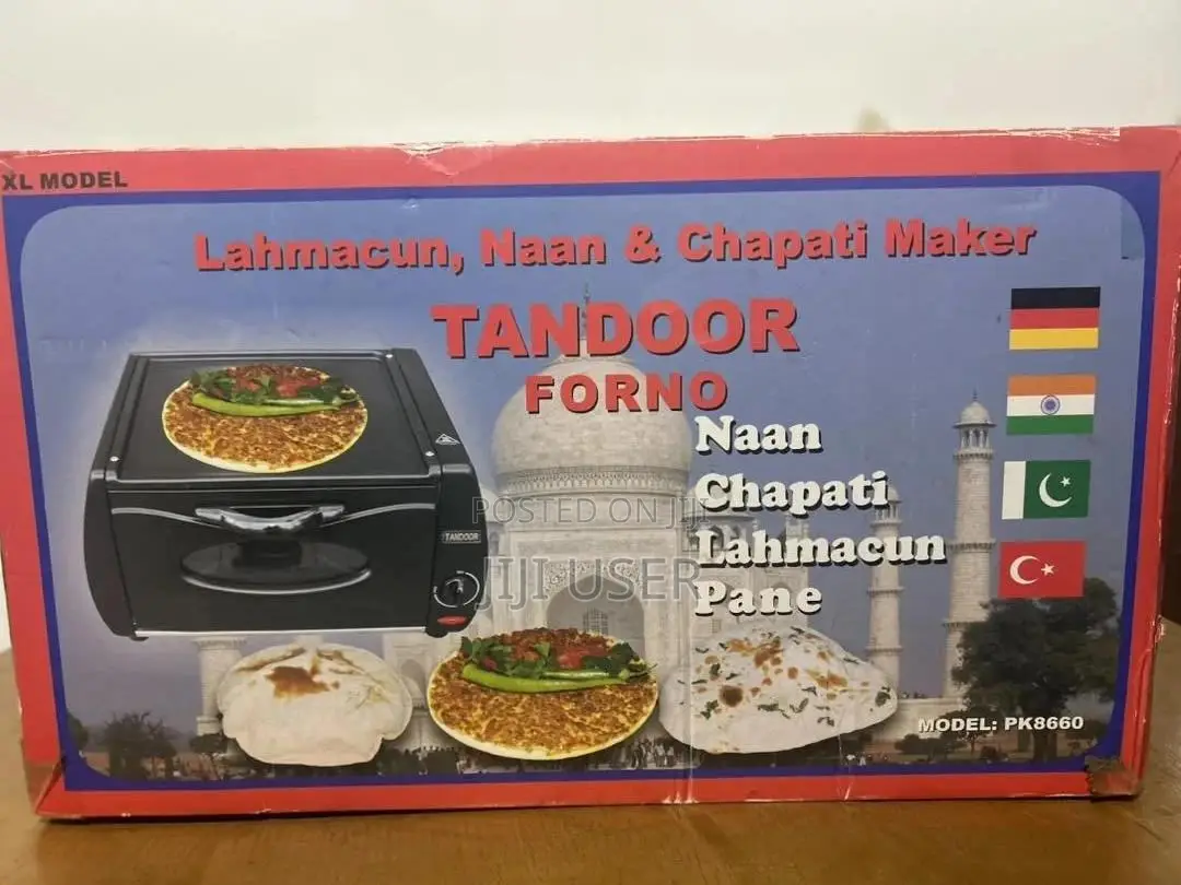 Tandoor Oven Lahmacun • Naan • Chapati • Pane