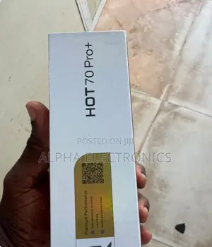 New Infinix Hot 70 Pro 5G+ 256 GB Black