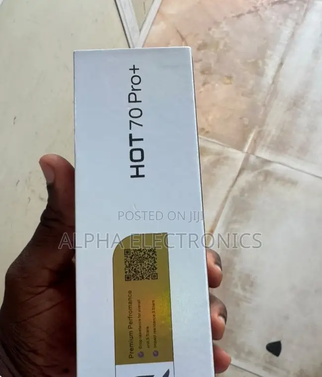 New Infinix Hot 70 Pro 5G+ 256 GB Black