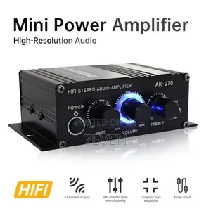 Ak270 Mini Power Amplifier,Dc12v_3A
