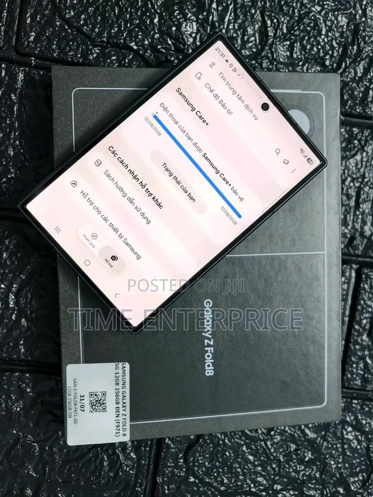 New Samsung Galaxy Z Fold8 512 GB Black