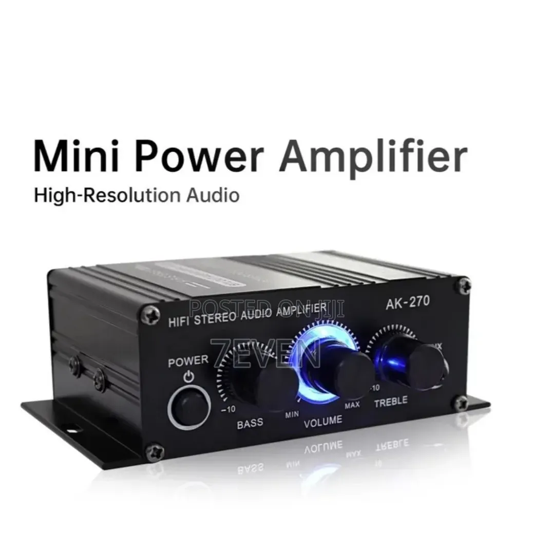 Ak270 Mini Power Amplifier,Dc12v_3A