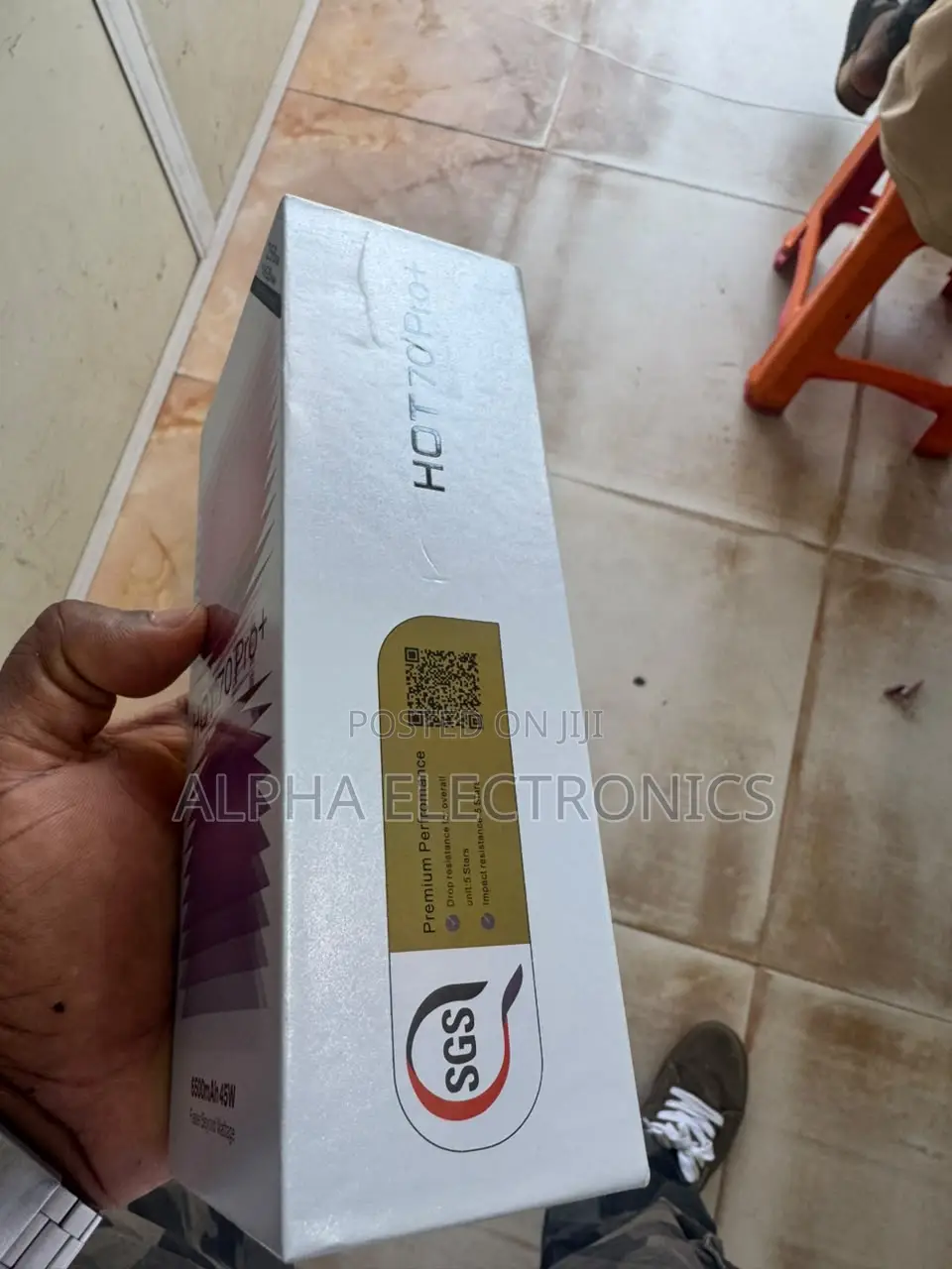 New Infinix Hot 70 Pro 5G+ 256 GB Gray