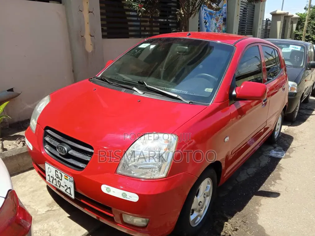 Kia Morning 2010 Red