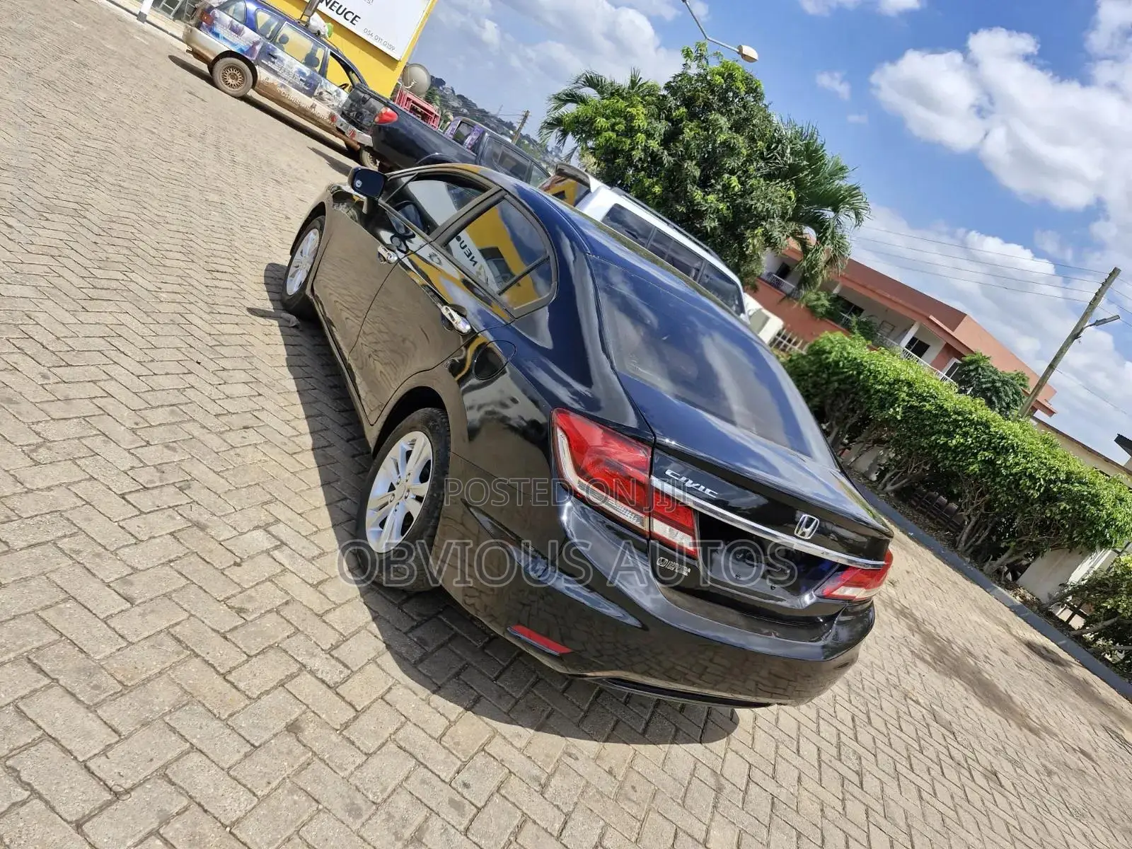 Honda Civic EX 4dr Sedan (1.8L 4cyl CVT) 2015 Black