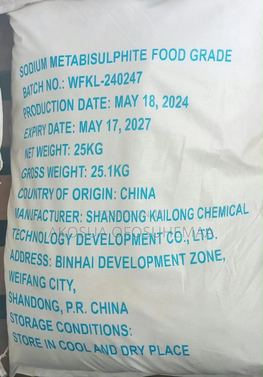 Sodium Metabisulphite