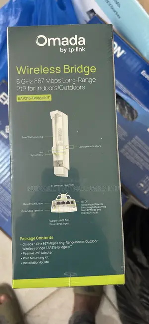 TP-Link Eap215-Bridge Kit Long-Range Indoor/Outdoor Wireless Bridge