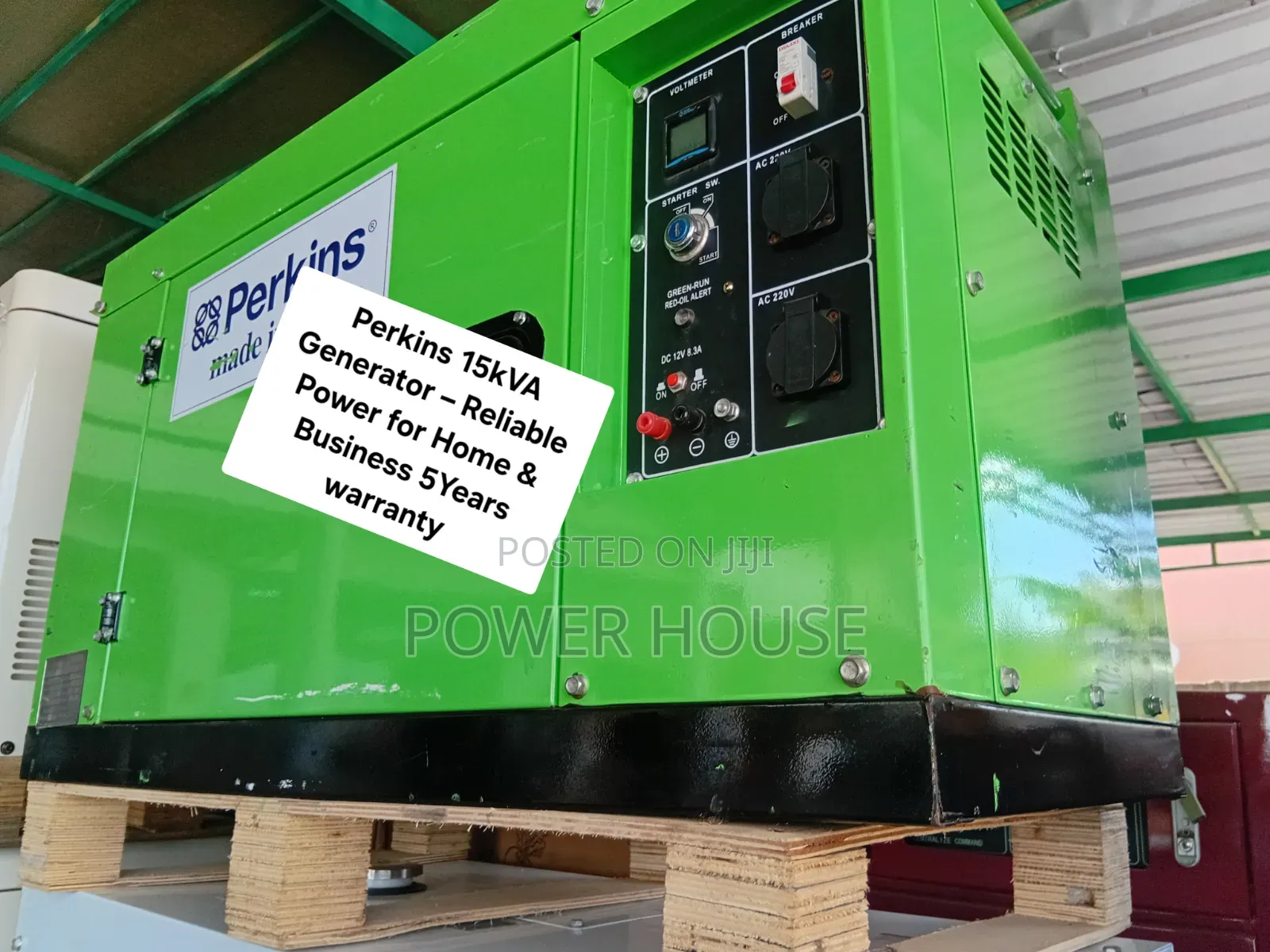 Perkins 15kVA Generator – Efficient Diesel Power Supply