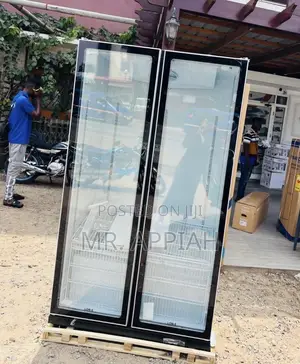 Classic Pearl Side by Side 2 Door Fridge(glass Door) PVC-801-27AA
