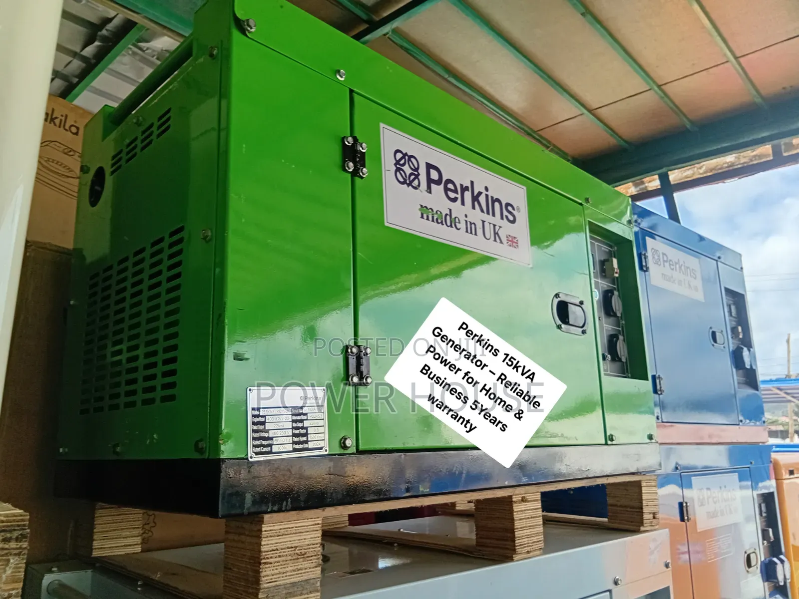 Perkins 15kVA Generator – Quality Diesel Power Solution
