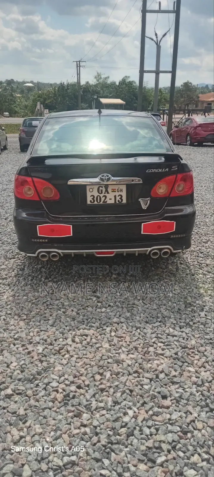 Toyota Corolla 2008 Black