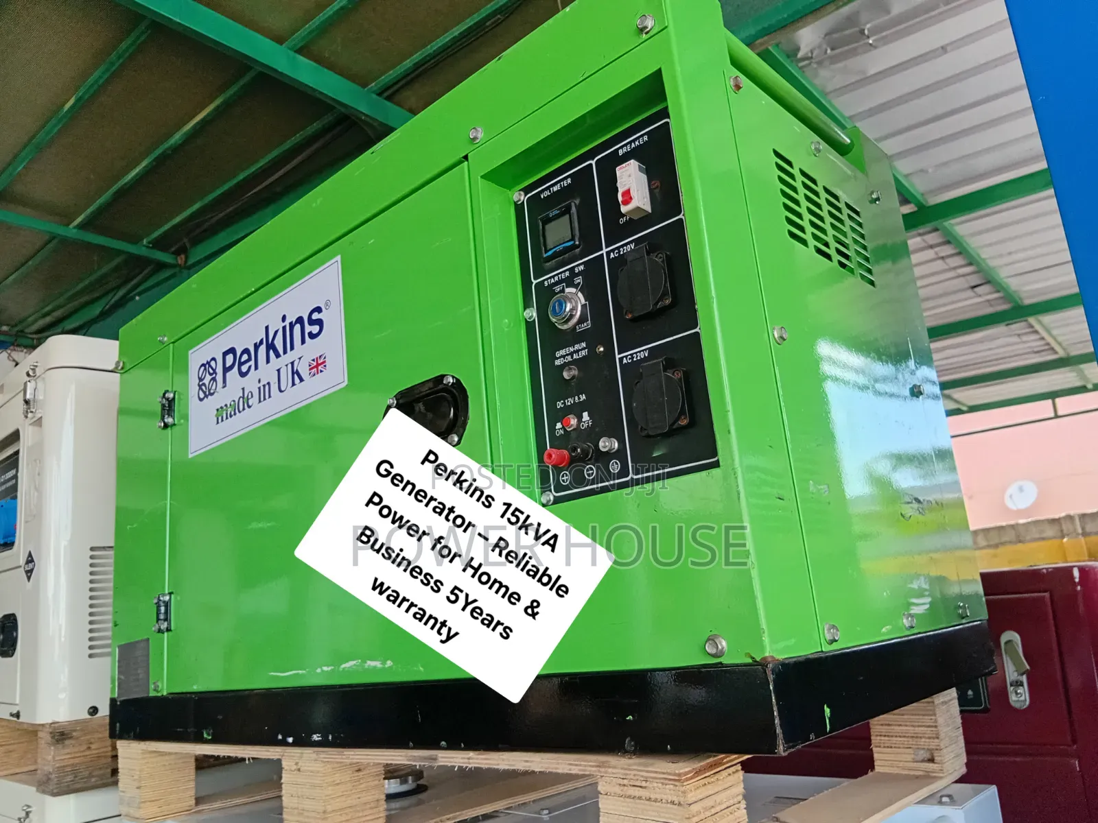 Perkins 15kVA Diesel Generator – Steady Power for Home & Business