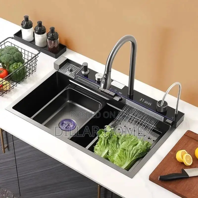 Wholesale Modern Multi-Functional 304 Stainless Steel Kitchen Sink