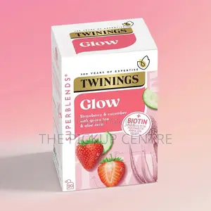 Twinings Glow Green Tea With Strawberry, Cucumber and Aloe Vera/75each