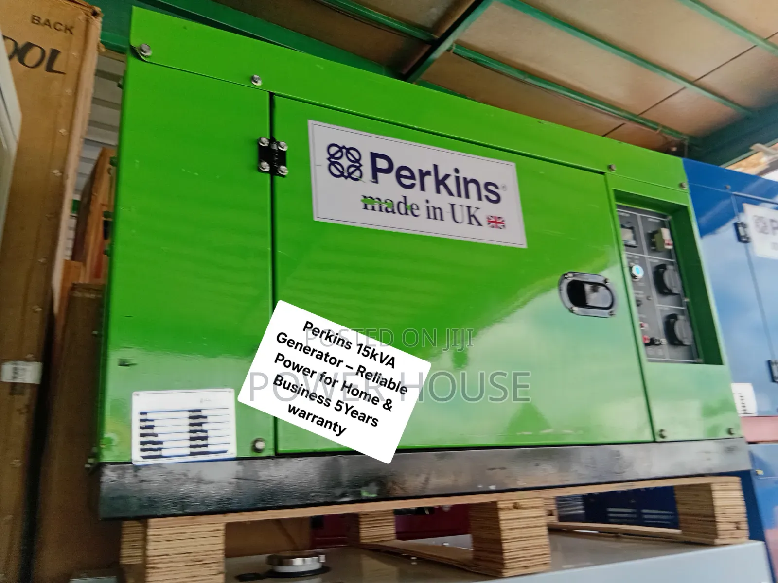 Perkins 15kVA Diesel Generator – Heavy-Duty Power Performance
