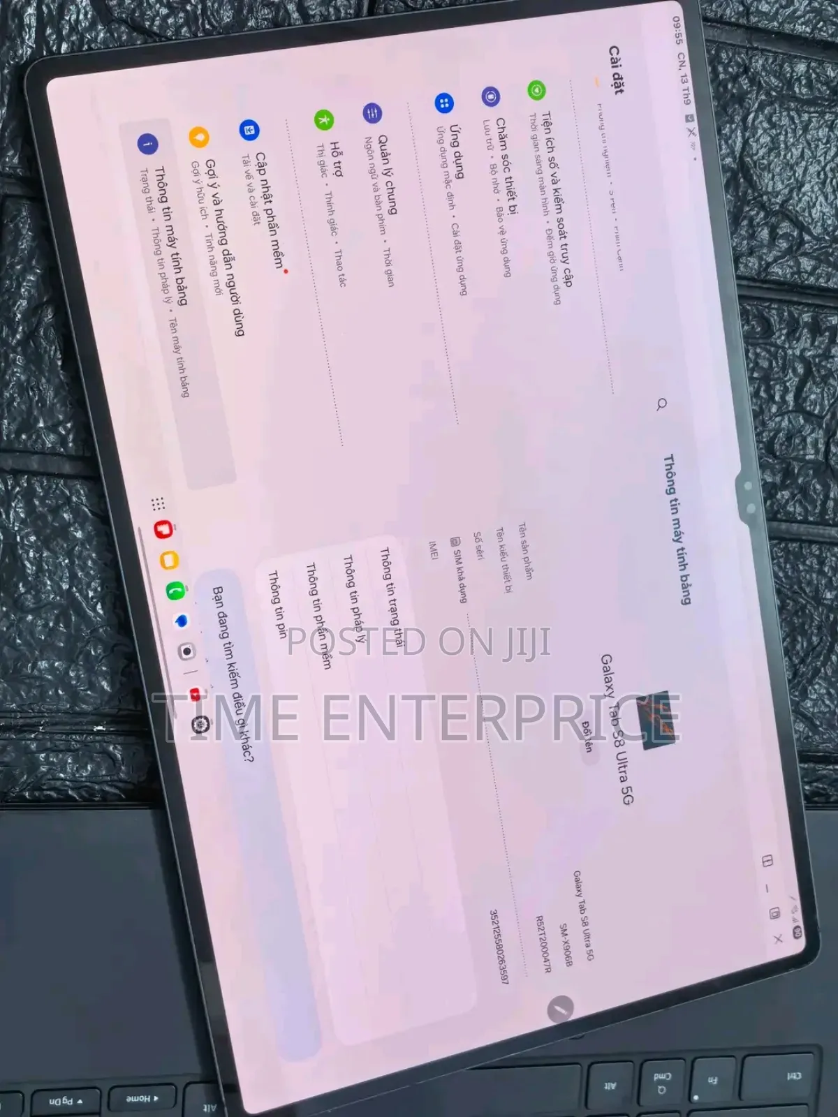 Samsung Galaxy Tab S8 Ultra 256 GB Black