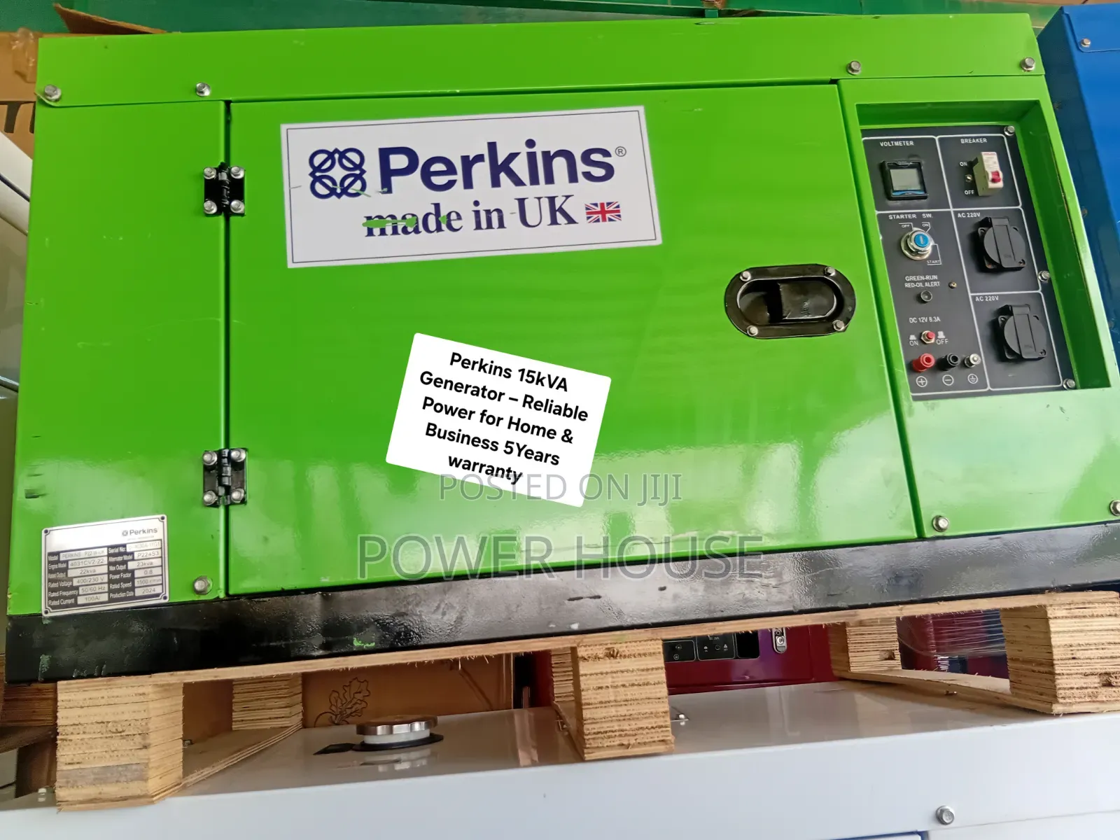 Perkins 15kVA Generator – Reliable Electricity When You Need It