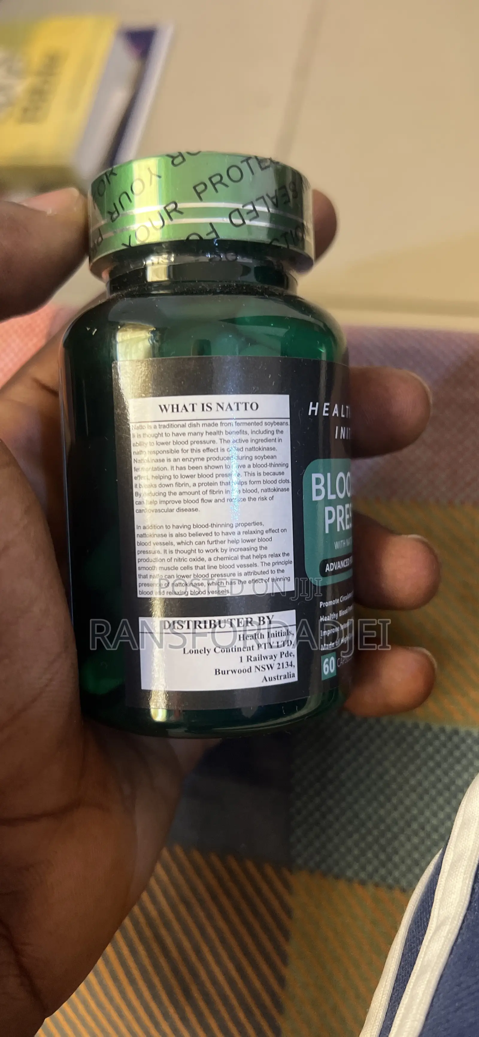 Nattokinase Blood Pressure Supplement