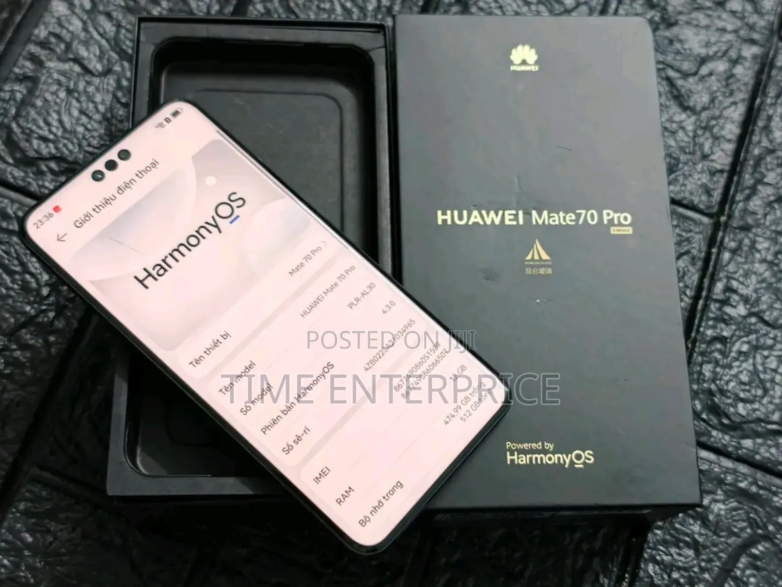 New Huawei Pura 70 Pro 512 GB Black
