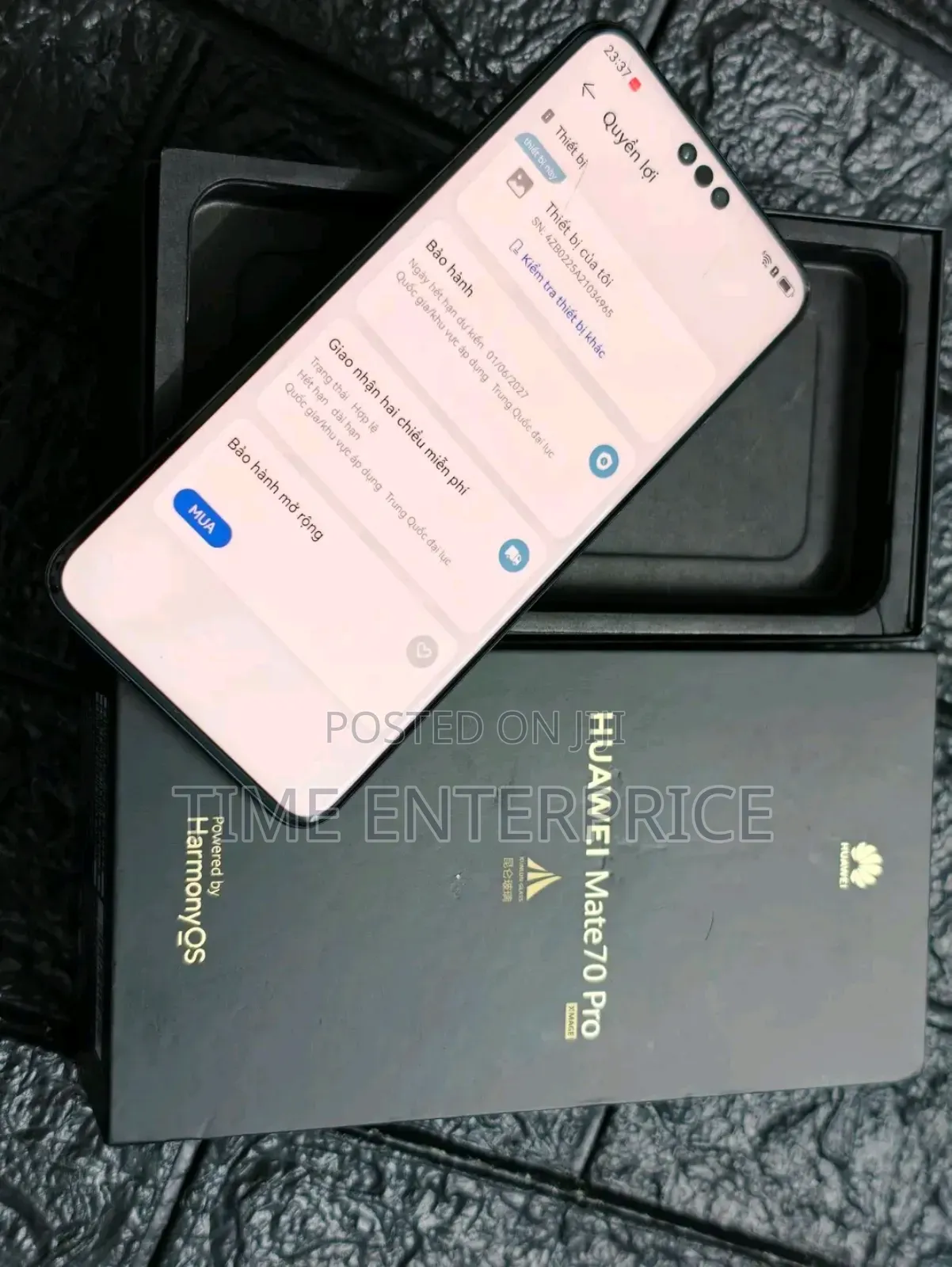 New Huawei Pura 70 Pro 512 GB Black