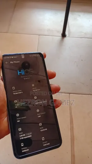Tecno Pop 9 128 GB Gray