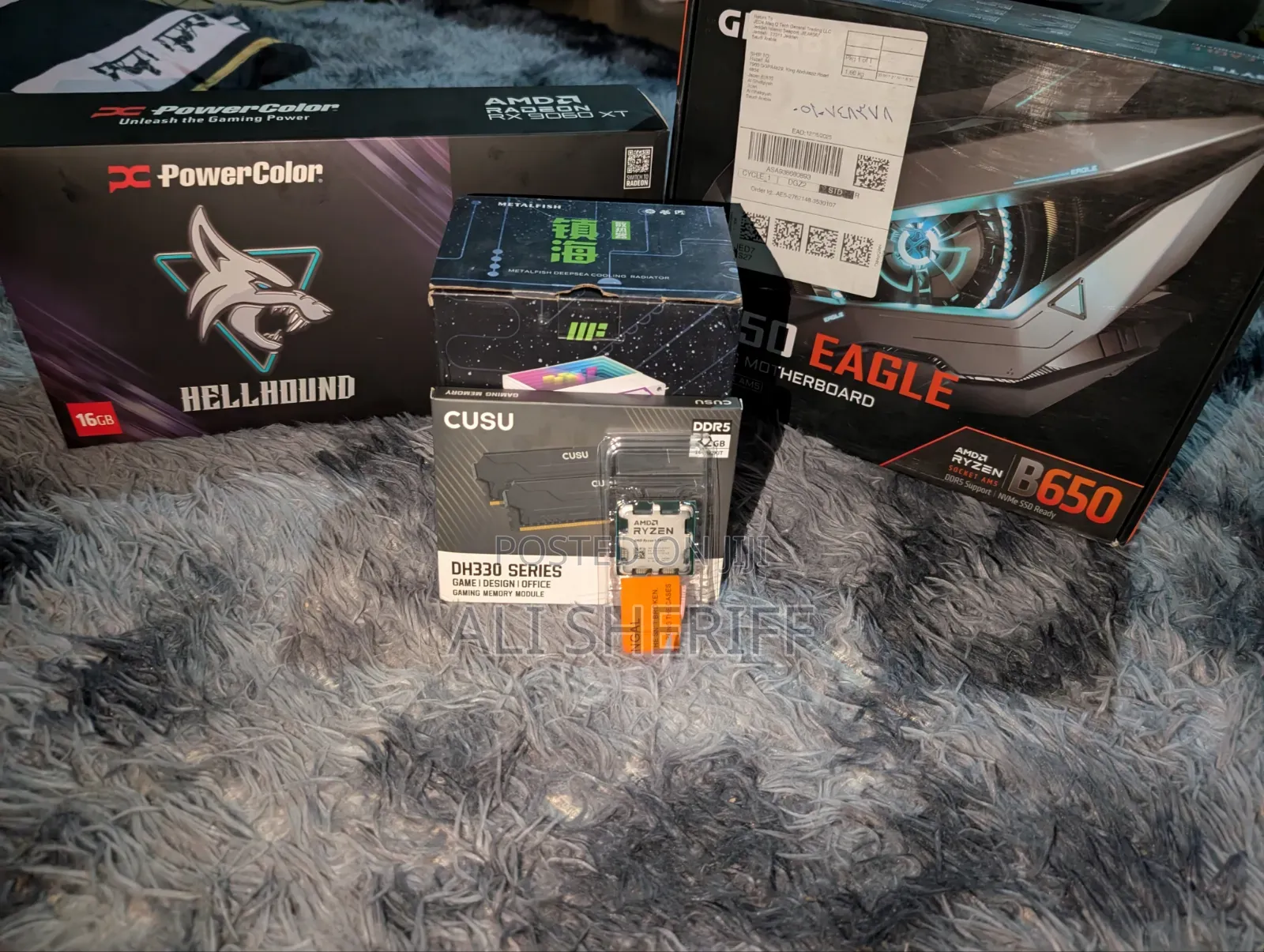 New Desktop Computer Gigabyte 16GB AMD Ryzen 5 SSD 1T