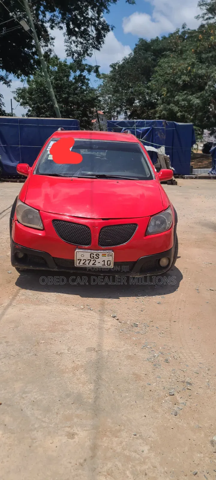 Pontiac Vibe 2008 Red