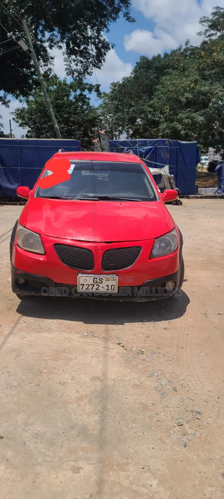 Pontiac Vibe 2008 Red