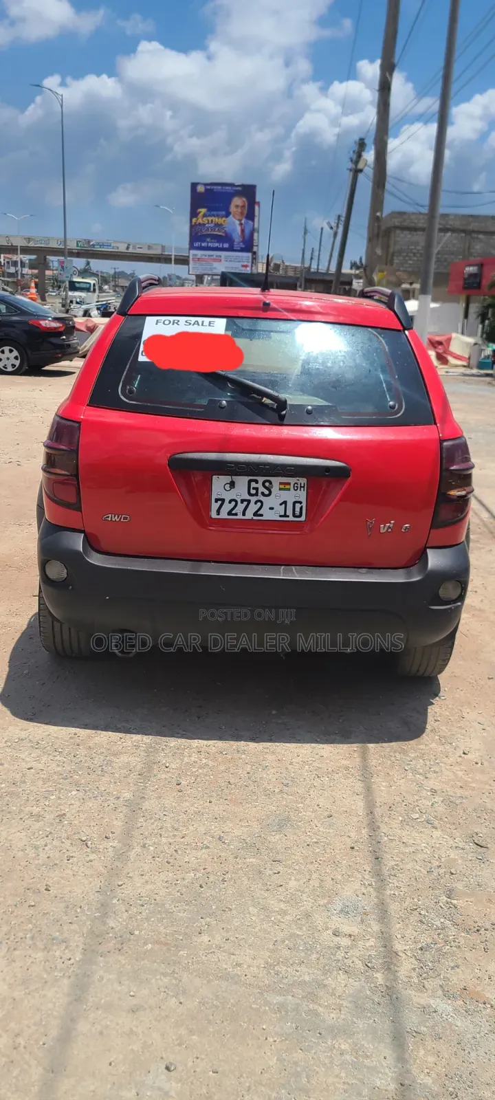 Pontiac Vibe 2008 Red