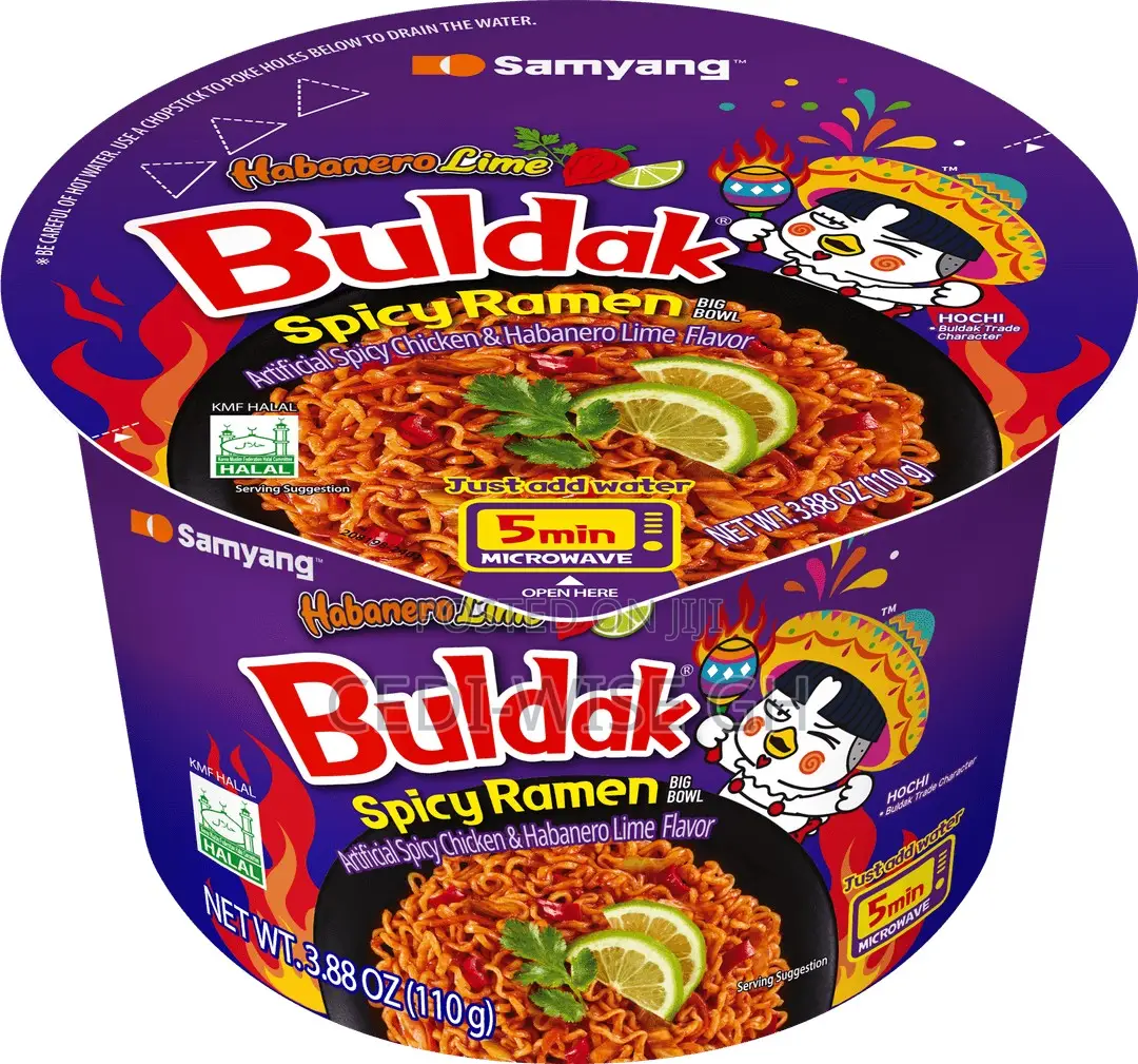 Samyang Buldak Habanero Lime Ramen Bowl