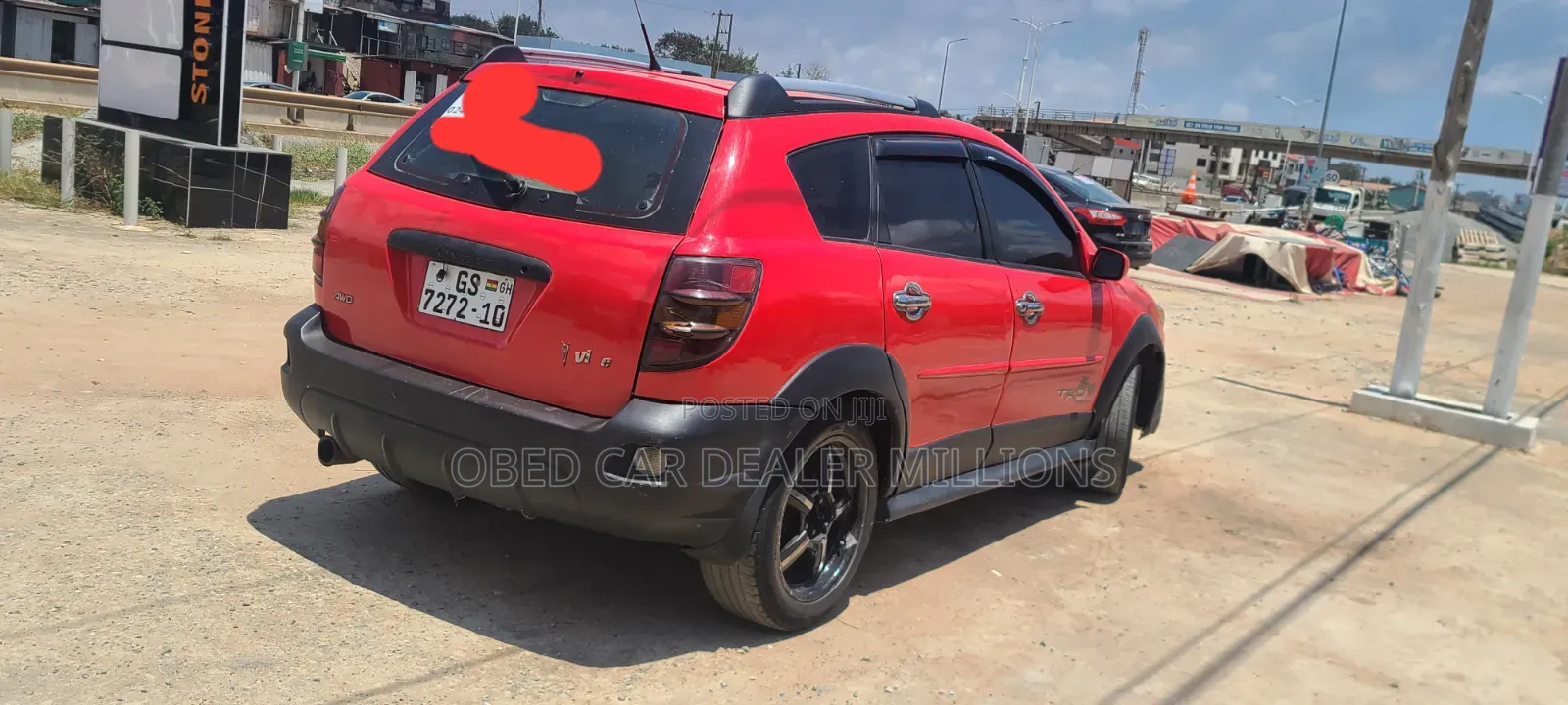 Pontiac Vibe 2008 Red
