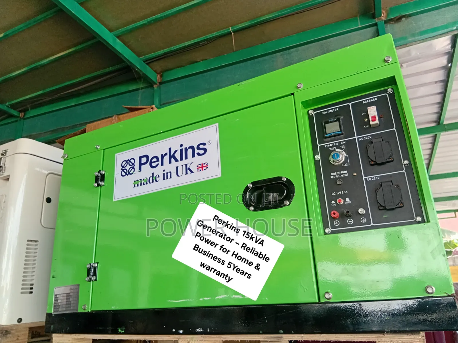 Perkins 15kVA Diesel Generator – Quality Power That Lasts