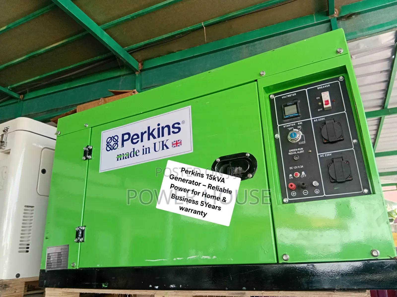 Perkins 15kVA Diesel Generator – Quality Power That Lasts