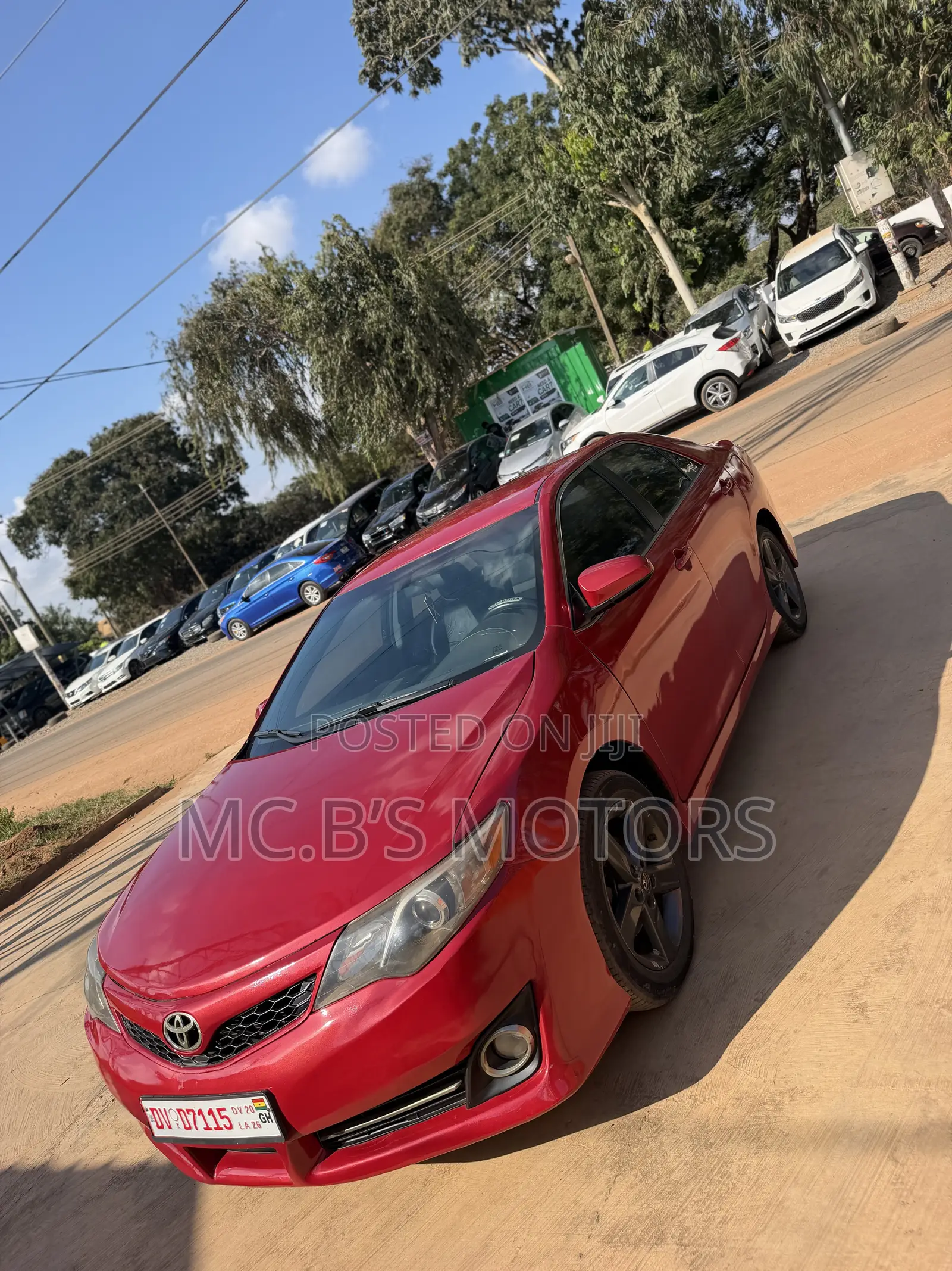 Toyota Camry 2014 Red