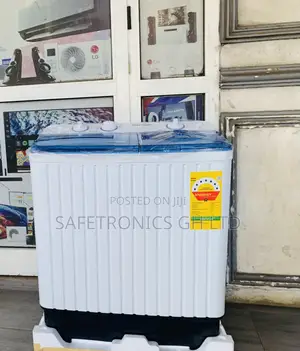 Brand New Sleek 10kg TopLoad Twintub Nasco WashingMachine
