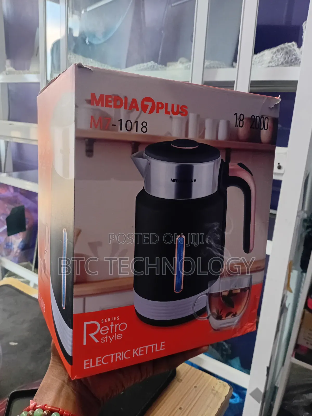 Media 7plus Electric Kettle 1.8l